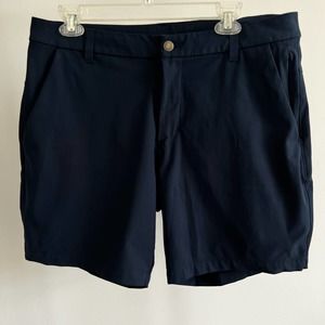 lululemon athletica Navy Blue Men's Flat Front Shorts